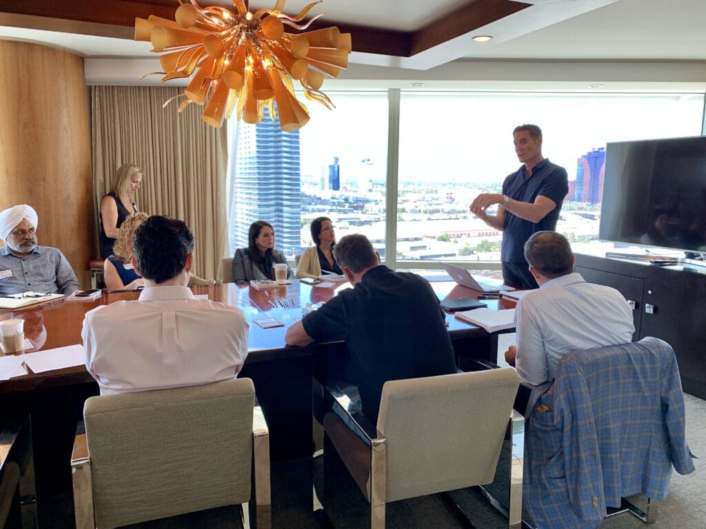 Upwyse Founder training with Dr. Jason Selk, a pioneer in mental toughness